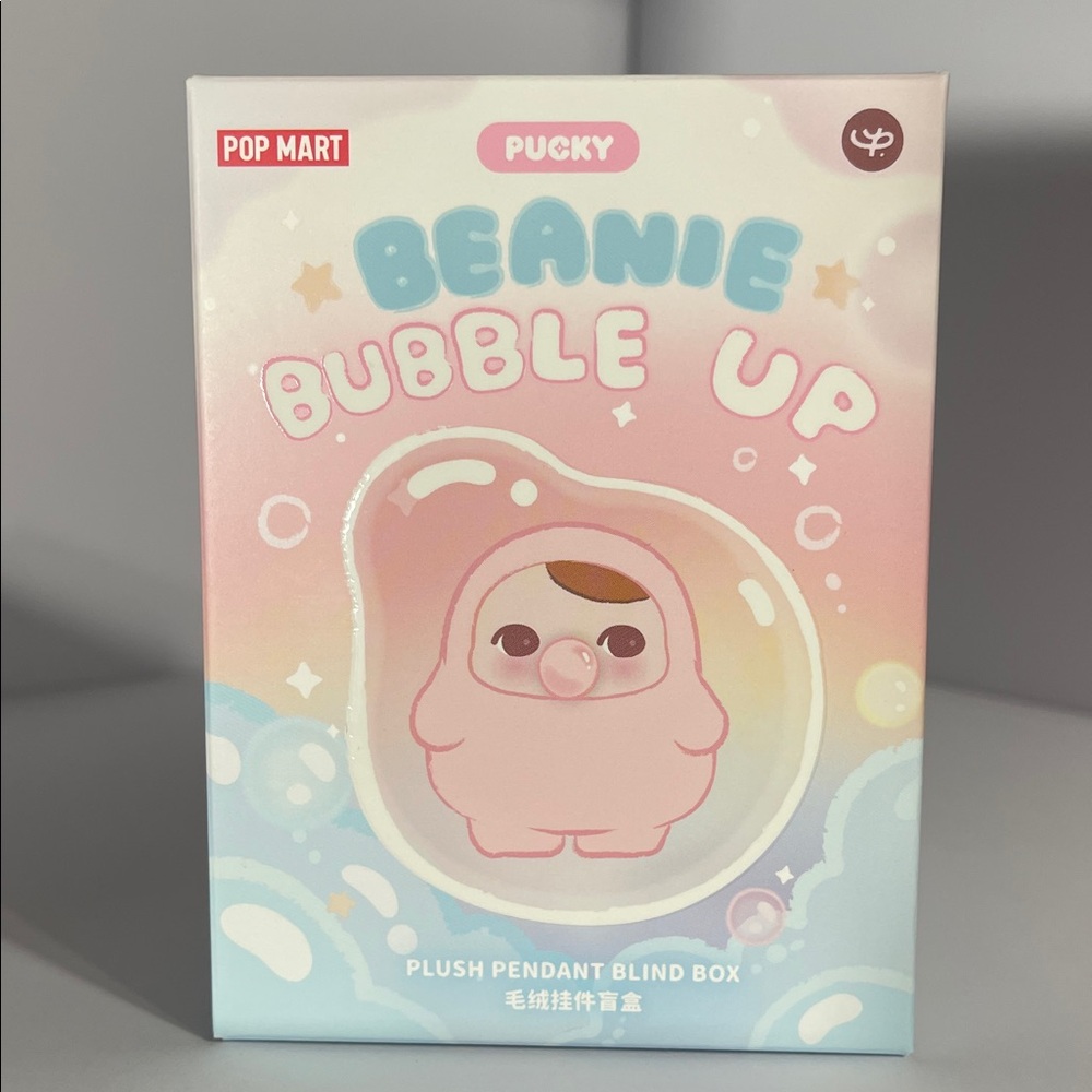 POP MART PUCKY Beanie Bubble UP Series-Plush Pendant Blind Box - Smug Bubble